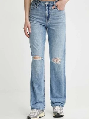 Hollister Co. jeansy damskie high waist KI355-4231-278