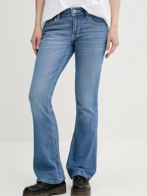 Hollister Co. jeansy damskie medium waist KI355-5525