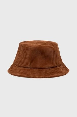 Hollister Co. kapelusz kolor brązowy