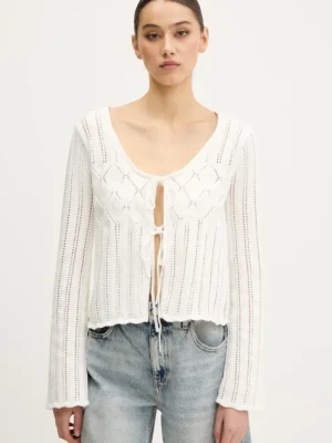 Hollister Co. kardigan damski kolor beżowy KI350-5239