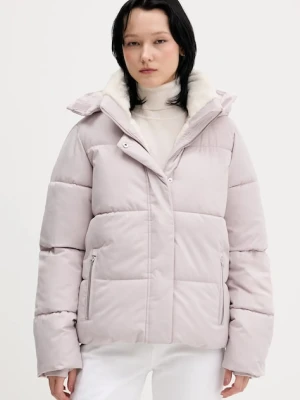Hollister Co. kurtka kolor różowy zimowa KI344-5056-120