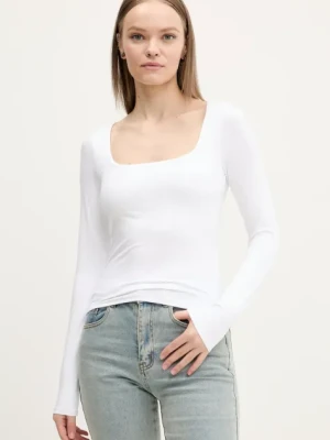 Hollister Co. longsleeve kolor biały KI339-5077