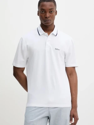 Hollister Co. polo męski kolor biały gładki KI324-5199