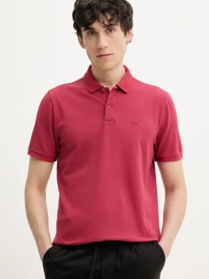 Zdjęcie produktu Hollister Co. polo męski kolor czerwony gładki KI324-5170