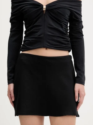 Hollister Co. spódnica kolor czarny mini ołówkowa KI343-5219-900