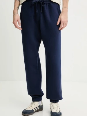 Hollister Co. spodnie dresowe męskie kolor granatowy gładkie KI334-5162-200