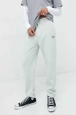 Hollister Co. spodnie dresowe męskie kolor niebieski gładkie