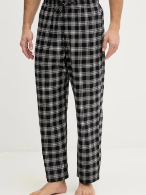 Hollister Co. spodnie piżamowe męska kolor czarny wzorzysta KI313-5009-908