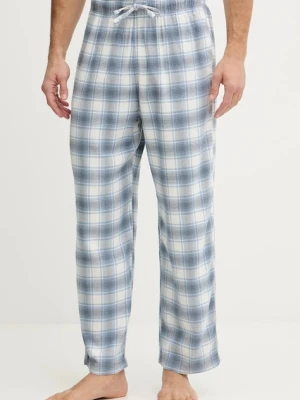 Hollister Co. spodnie piżamowe męska kolor niebieski wzorzysta KI313-5008-226