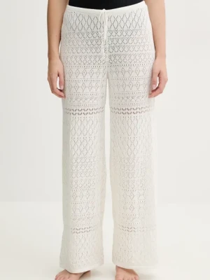 Hollister Co. spodnie plażowe kolor beżowy KI311-5099