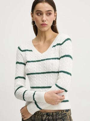 Hollister Co. sweter damski kolor beżowy KI350-4261