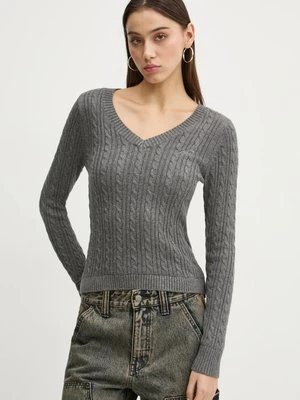 Hollister Co. sweter damski kolor szary KI350-4261