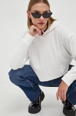 Hollister Co. sweter kolor biały lekki