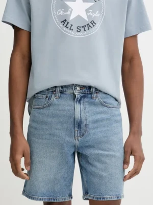 Hollister Co. szorty jeansowe męskie kolor niebieski KI328-5115