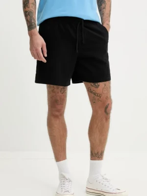 Hollister Co. szorty z domieszką lnu męskie kolor czarny KI328-5095