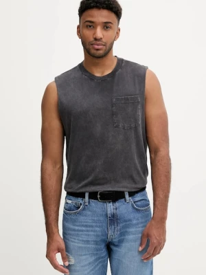 Hollister Co. t-shirt bawełniany kolor szary KI324-5211
