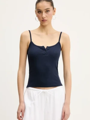 Hollister Co. top kolor granatowy KI339-5082