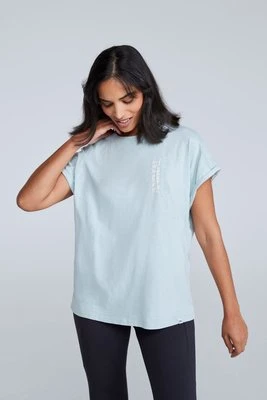 Holly koszulka damska - Light Blue Animal