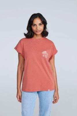 Holly koszulka damska - Orange Animal