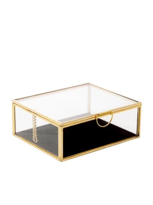 Homla Szkatułka "Grazia" w kolorze złotym - 13 x 5 x 11 cm rozmiar: onesize