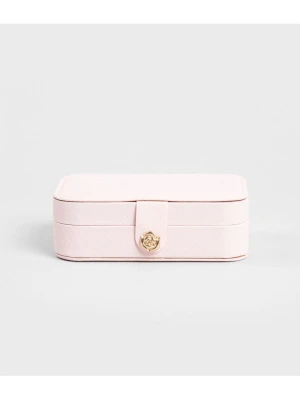 Homla Szkatułka "Love" w kolorze jasnoróżowym - 12 x 6 x 17 cm rozmiar: onesize