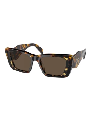 Honey Havana/Dark Brown Sunglasses Prada