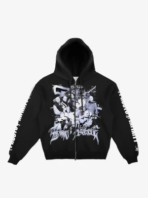 Hoodie ZIP Tribute Black Label