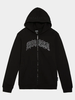 Hoodrich Bluza Rozpinana Z Kapturem Ritual Zip czarny