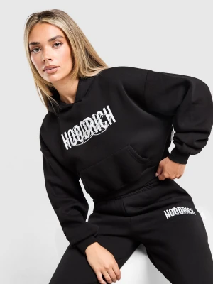 Hoodrich Bluza Z Kapturem Mono Boxy Hoodie czarny