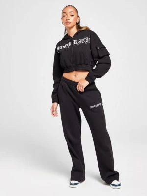 Hoodrich Spodnie Dusk Wide Jog Blk
