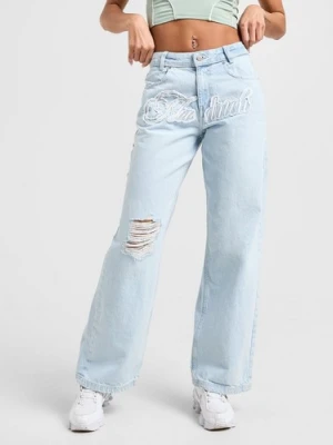 Hoodrich Spodnie Front Script Jean L'blu