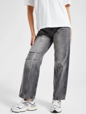 Hoodrich Spodnie Logo Apliq Jean Blk