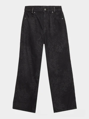 Hoodrich Spodnie Pantha Jeans czarny