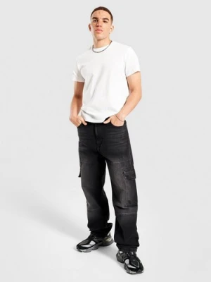 Hoodrich Spodnie Script Cargo Dnm Wsh Blk