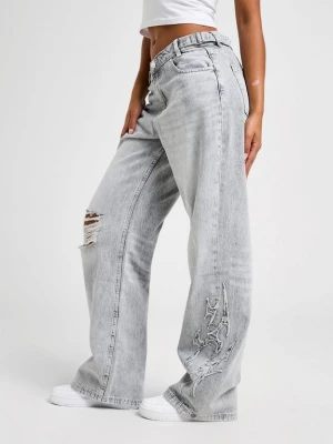 Hoodrich Spodnie Spark Appliq Jean L'gry