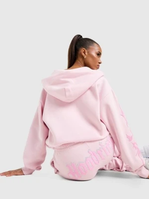 Hoodrich Spodnie Totem Dmt Osize Jog Pink