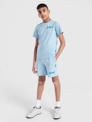 Hoodrich Szorty Graffiti Shrt Sky Blu