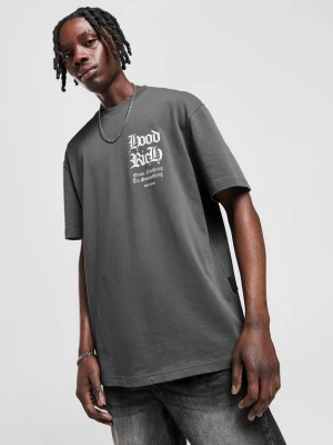 Hoodrich T-Shirt Asphalt Os Tee Gry