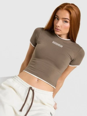 Hoodrich T-Shirt Cove Double Layer Fitted khaki