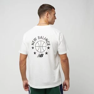 Hoops Essentials T-Shirt, markiNew Balance, T-Shirty i Polo, w kolorze biały, rozmiar: