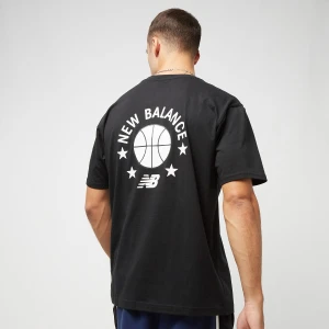Hoops Graphic T-Shirt, markiNew Balance, T-Shirty i Polo, w kolorze czarny, rozmiar: