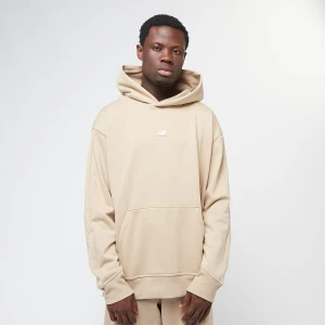 New Balance Hoops Uniform Hoodie mężczyźni Bluzy beż rozmiar Odzież