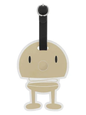 Hoptimist Zawieszka w kolorze beżowym do walizki - 10 x 8 cm rozmiar: onesize