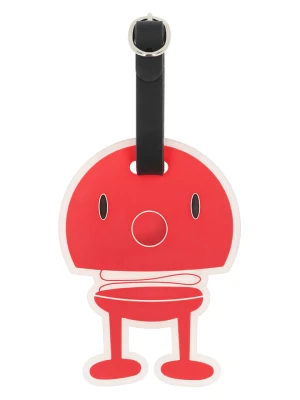 Hoptimist Zawieszka w kolorze czerwonym do walizki - 10 x 8 cm rozmiar: onesize