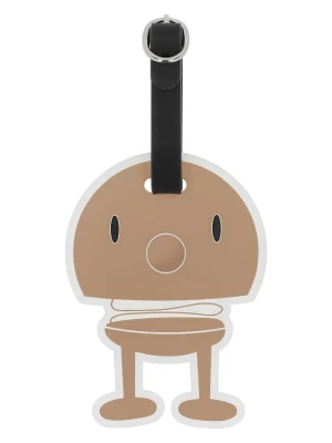 Hoptimist Zawieszka w kolorze jasnobrązowym do walizki - 10 x 8 cm rozmiar: onesize