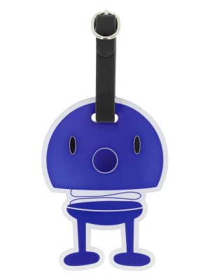 Hoptimist Zawieszka w kolorze niebieskim do walizki - 10 x 8 cm rozmiar: onesize