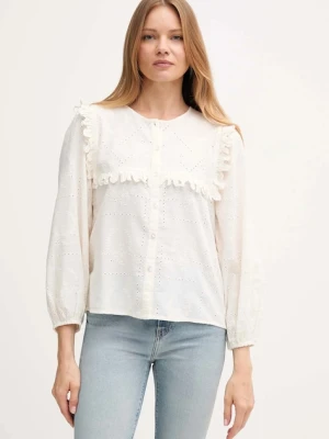 Hoss Intropia koszula z domieszką lnu