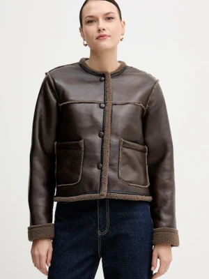 Hoss Intropia kurtka kolor brązowy przejściowa 5452476