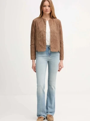 Hoss Intropia kurtka zamszowa