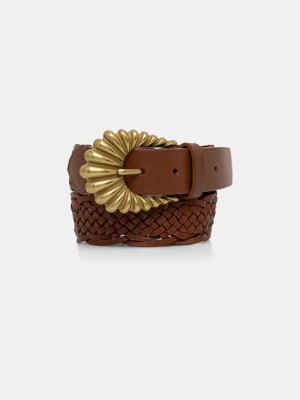 Hoss Intropia pasek skórzany